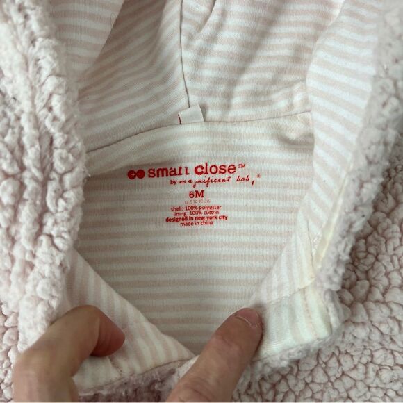 Magnetic Me Little Bears Fleece Bunting Suit. Size 6m. Sherpa material. GUC - Picture 3 of 5